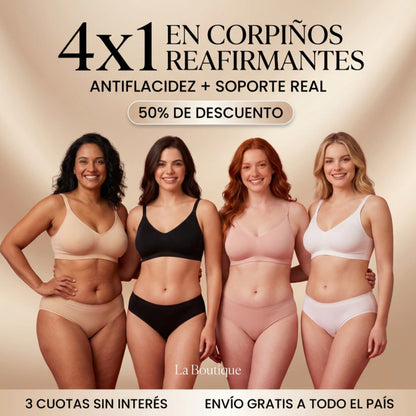 Corpiños Antiflacidez Reafirmantes | Uso Diario & Confort Total