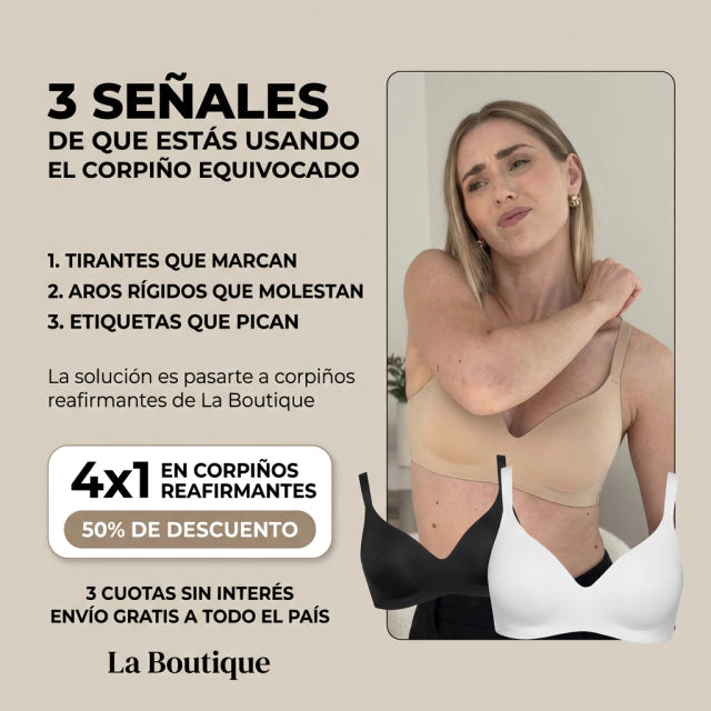 Corpiños Antiflacidez Reafirmantes | Uso Diario & Confort Total